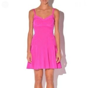 Amanda Uprichard Pink Mini Dress